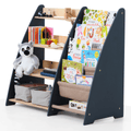 2-in-1 Montessori Shelf for Books & Toys